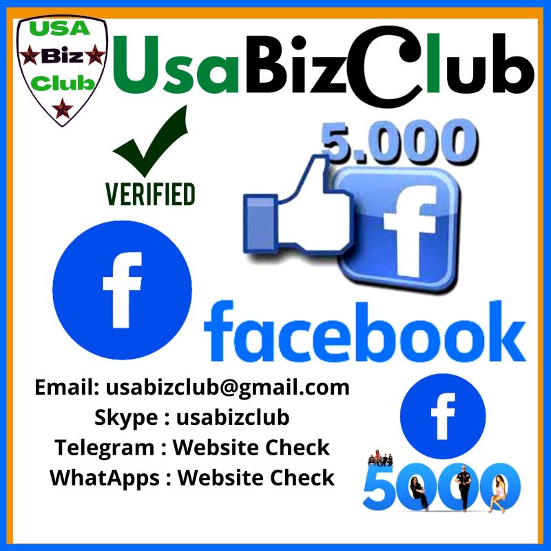 Buy Facebook Account with 5000 Friends