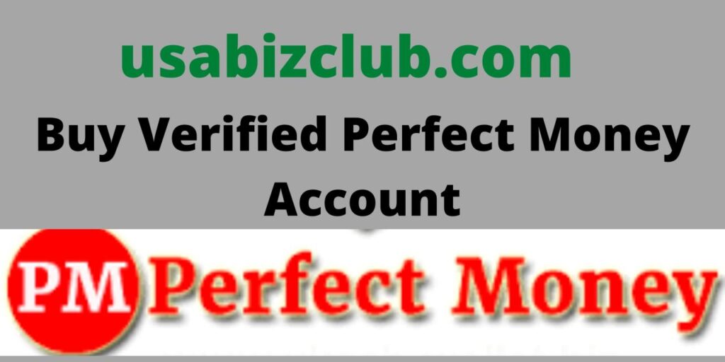 Buy Verified Perfect Money Account