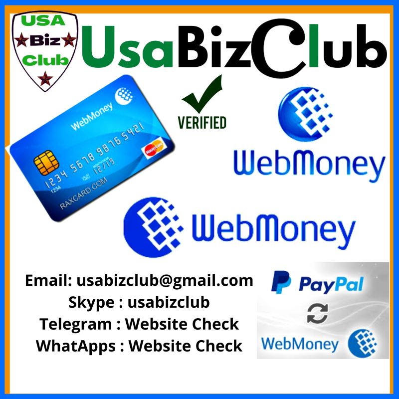 Buy Verified Webmoney Account