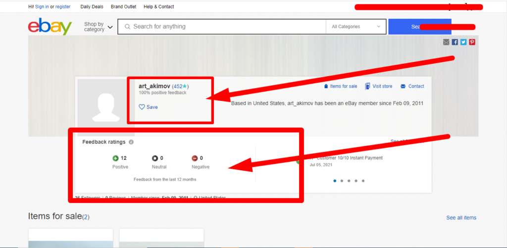 Buy Verified eBay Account