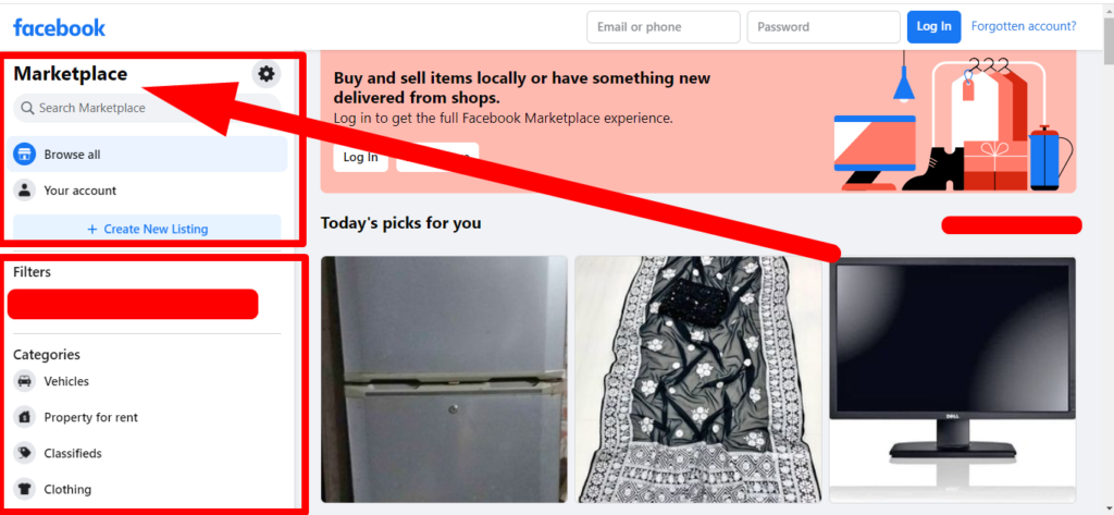 Buy Facebook Marketplace Accounts
