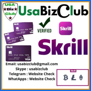Buy Verified Skrill Account