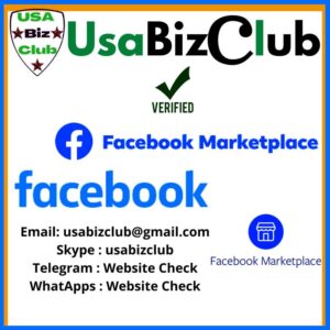 Buy Facebook Marketplace Accounts