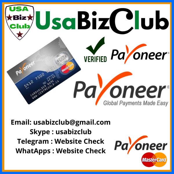 Buy Verified Payoneer Account